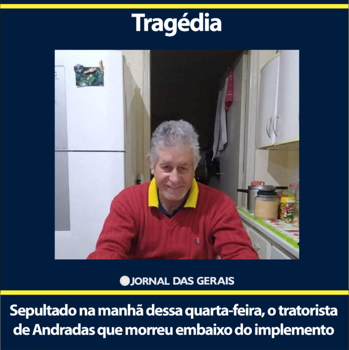 tratorista falecido em andradas